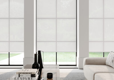 Beautiful White Roller Blinds